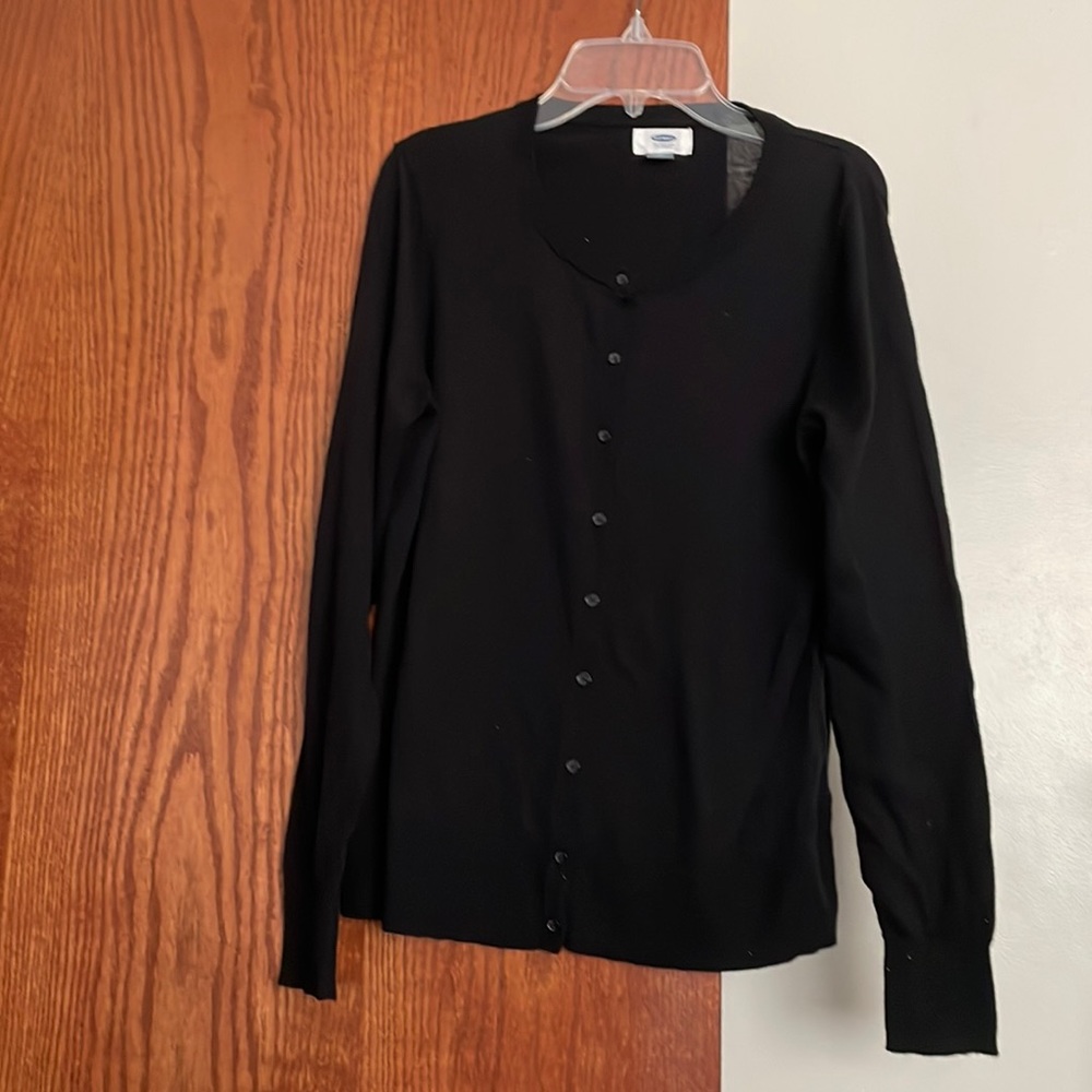 Old Navy Black Button up Cardigan